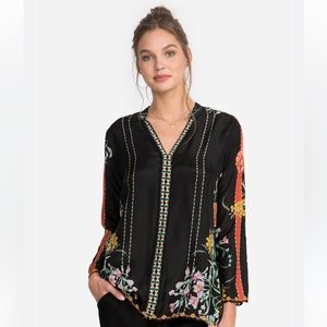 Johnny Was Eulia V-Neck blouse